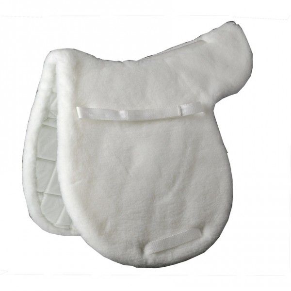 Shaped Saddle Pad 16-17" Quilted Bottom