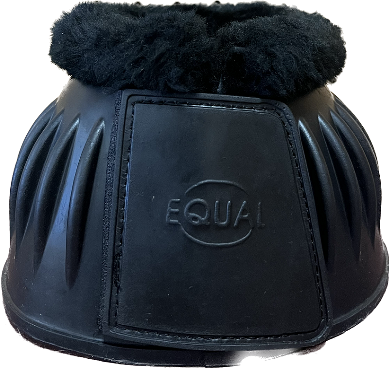 Rubber Bell Boots w/ Fleece & Velcro