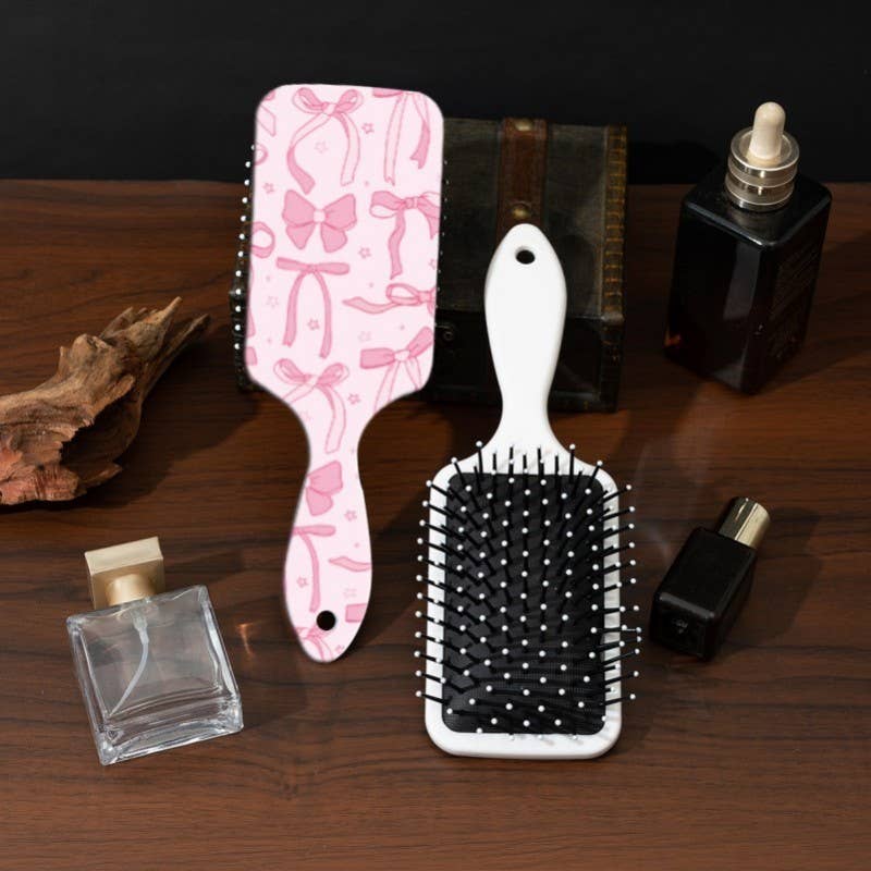 Paddle Hairbrush | Brown Cow