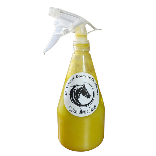 All Natural Mane & Tail Detangle & Shine ~ 750ml Spray Bottle