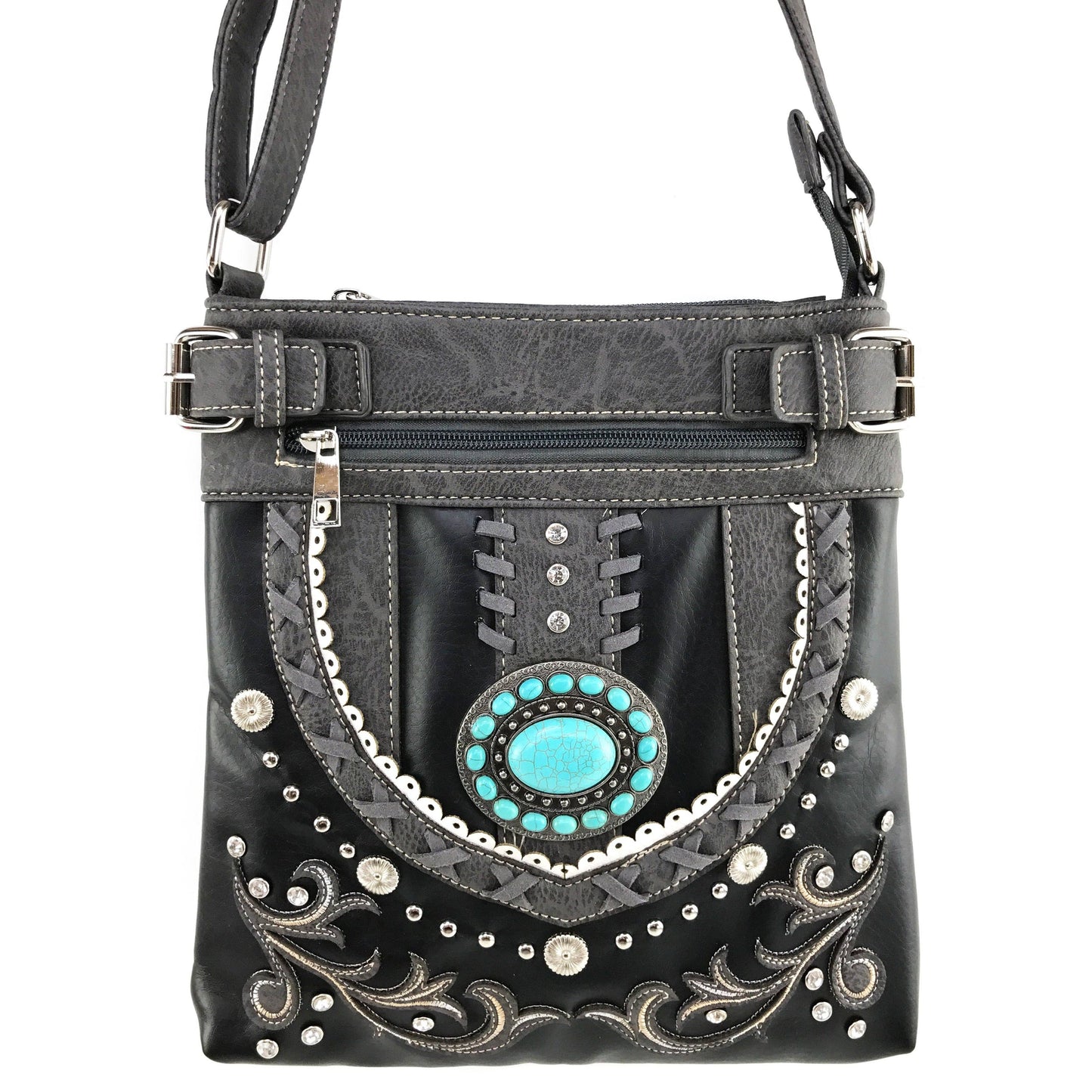 Annie | Black Crossbody Purse