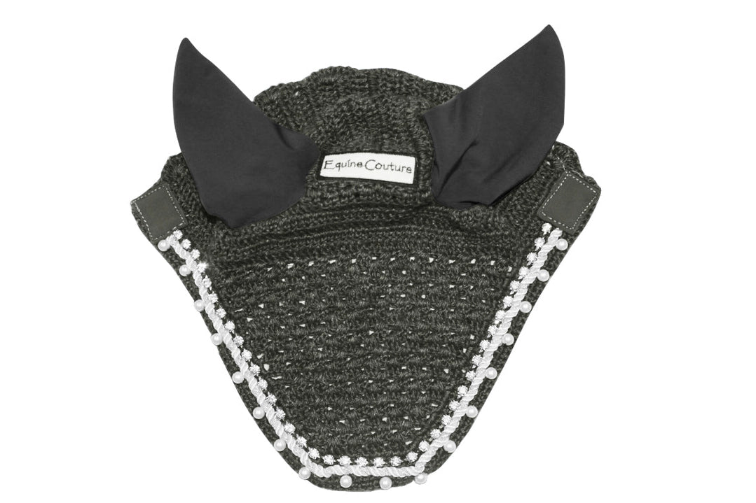 Sage Bonnet w/ Pearls & Crystals│Equine Couture