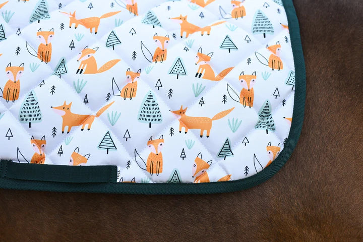 Think Outside The Fox ~ Full Size Saddle Pad