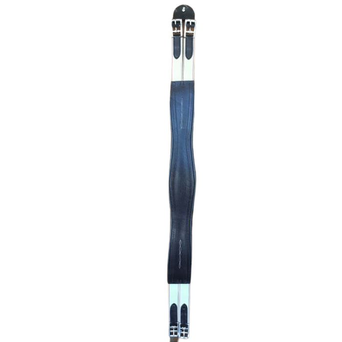 Leather Girth w/ Fancy Stitching