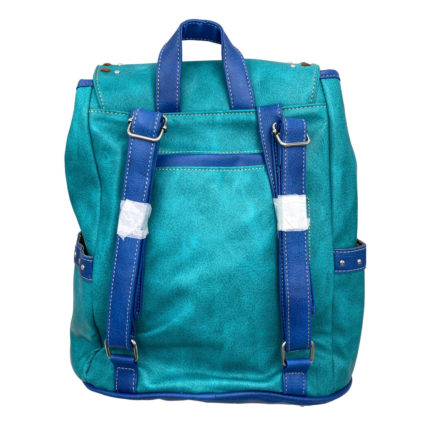 Dixie | Turquoise Embroidered Horse Backpack