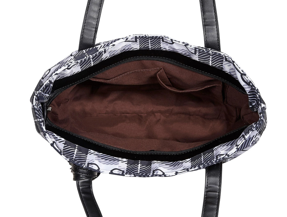 Plaid Snaffle Bit Tassel Bag