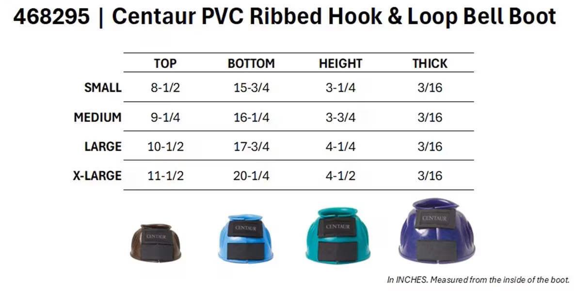 PVC Bell Boots | Centaur