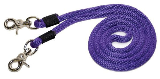 Pony Size Clip-On Reins 5' Long ~ Purple