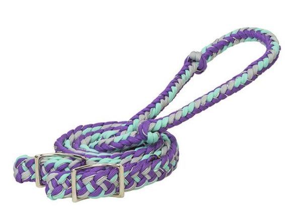 Braided Barrel Reins