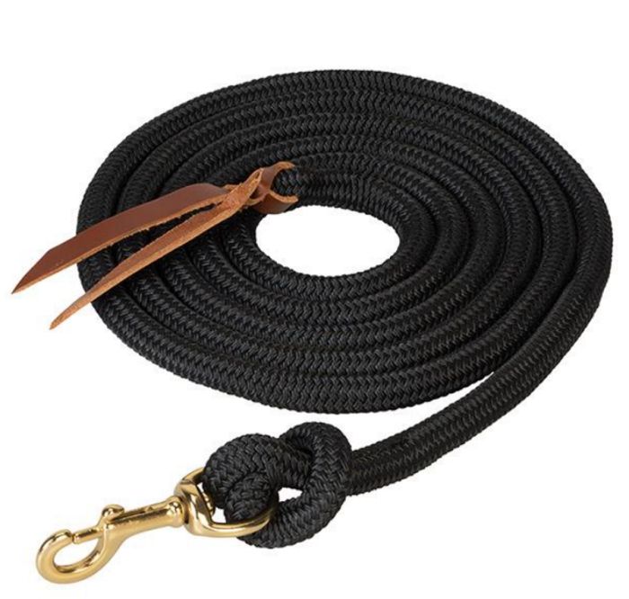 Cowboy Lead Rope w/ Removable Snap 10'