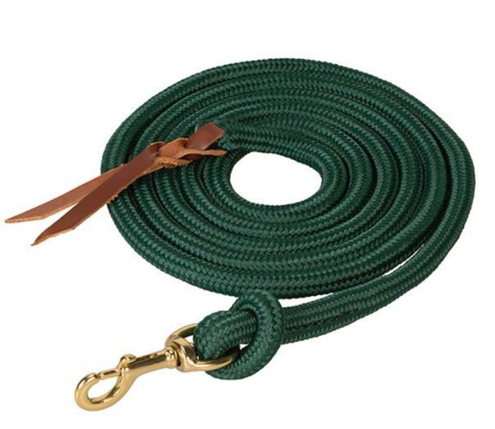 Cowboy Lead Rope w/ Removable Snap 10'