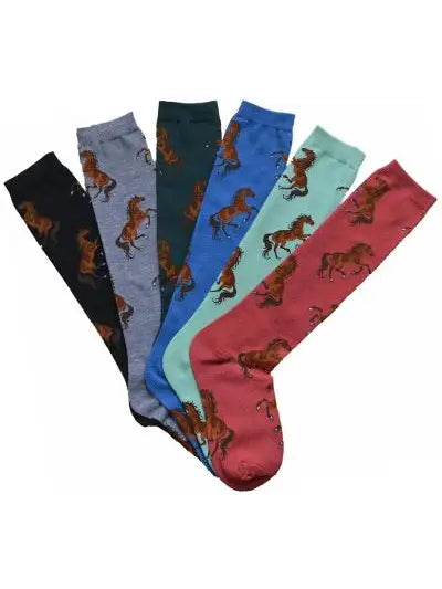 Bay Horses ~ Boot Socks
