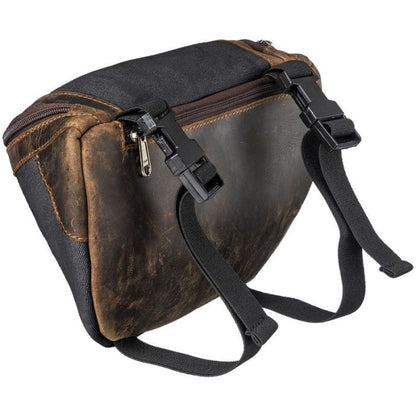 Canvas / Leather Saddle Sack