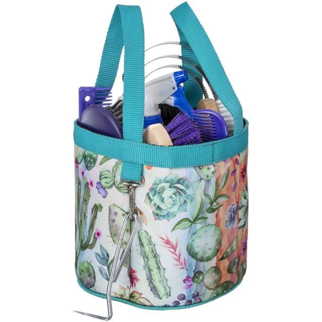 Cactus Garden Canvas Grooming Bag