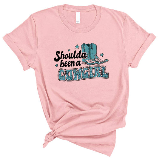 SHOULDA BEEN A COWGIRL Tee | Untamed Country