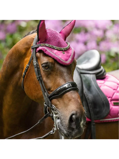 Magenta Ear Bonnet | IRH Equestrian