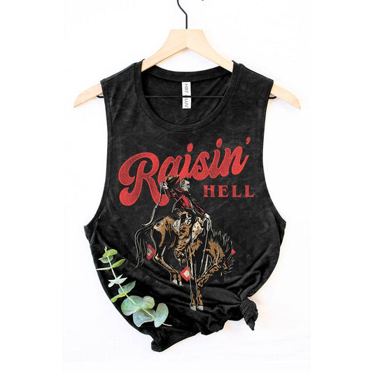 RAISIN HELL Tank Top | HRTandLUV
