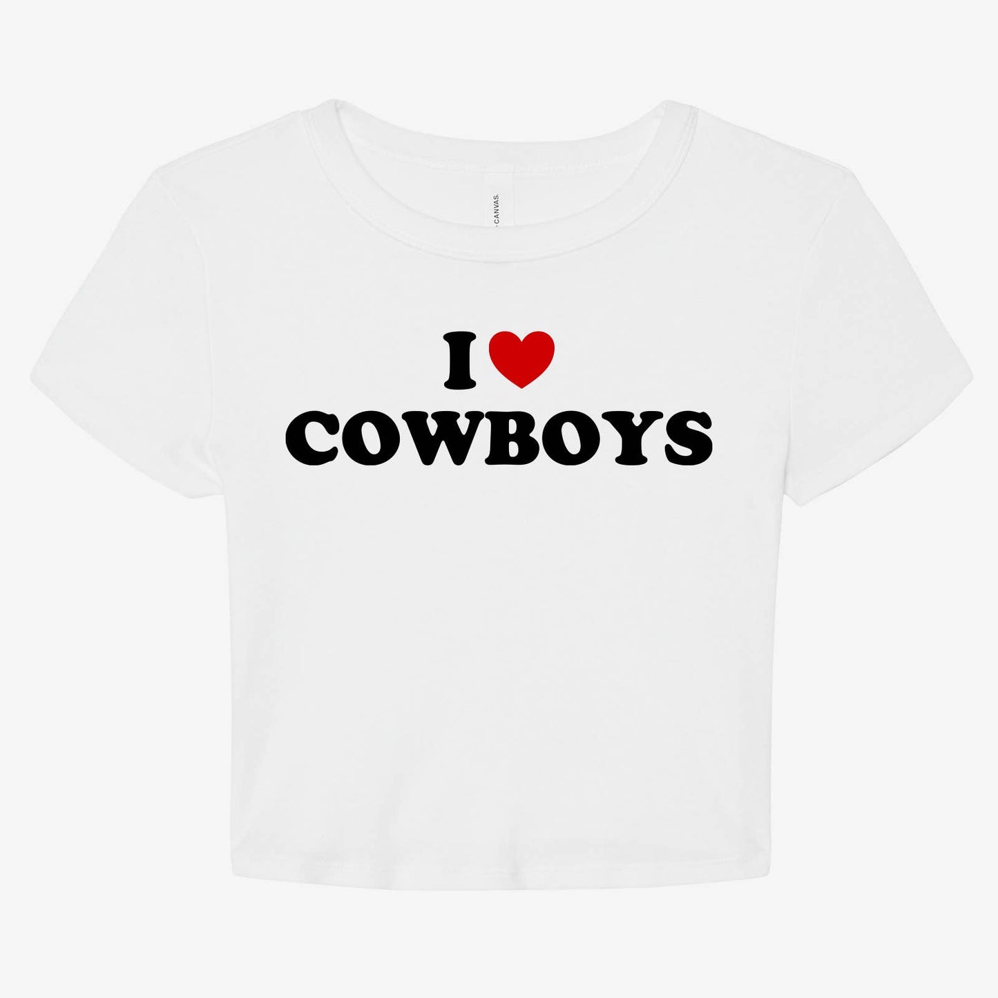 I ❤️ COWBOYS Cropped Tee | Untamed Country