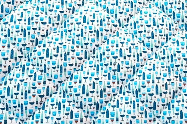 Wine Time│Full Size Saddle Pad│Dreamers & Schemers