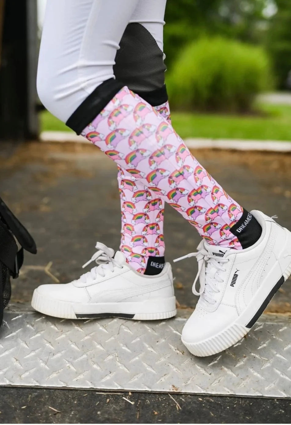 Youth Size* Llamacorn ~ Pair & a Spare Boot Socks