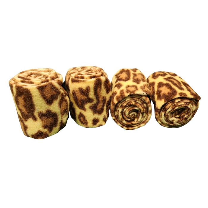 Cheetah Polo Wraps ~ Pony / Mini Size