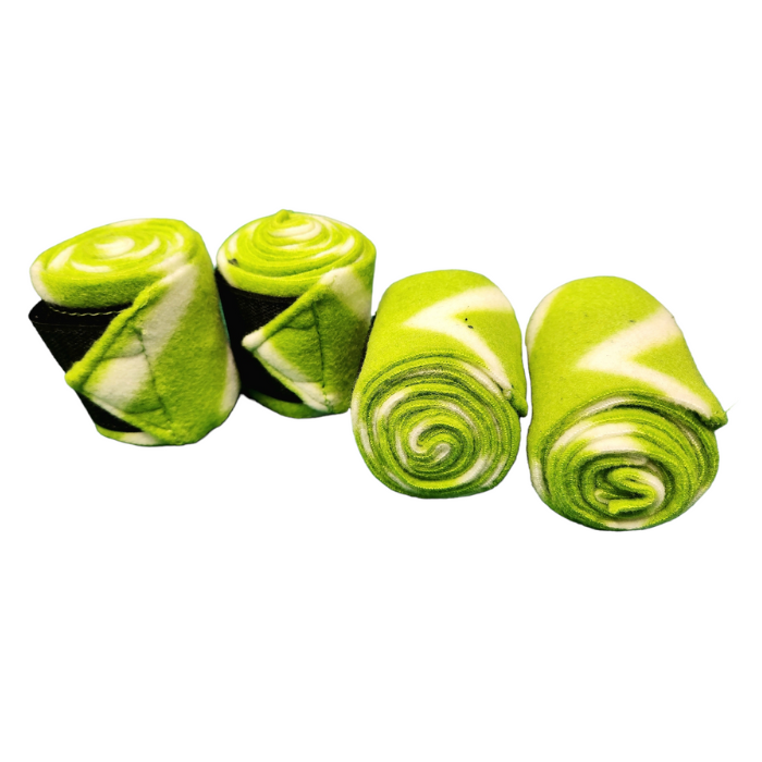 Green & White Polo Wraps ~ Pony / Mini Size