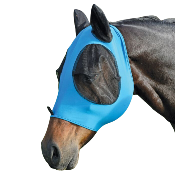 Lycra Fly Mask With Zipper | Canadian Horsewear