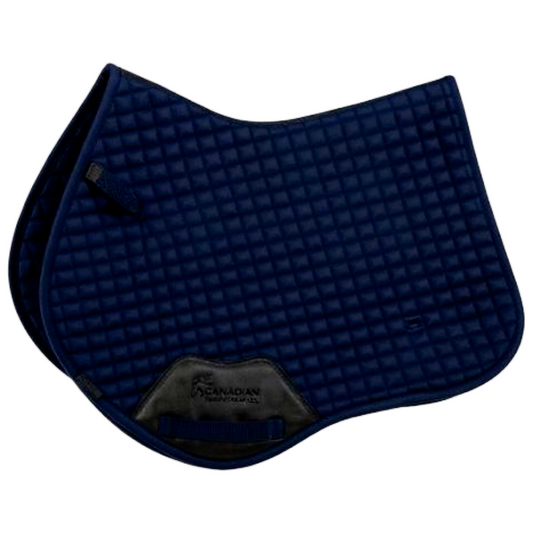 Starlight Navy | Euro Shape English Saddle Pad | Full Size
