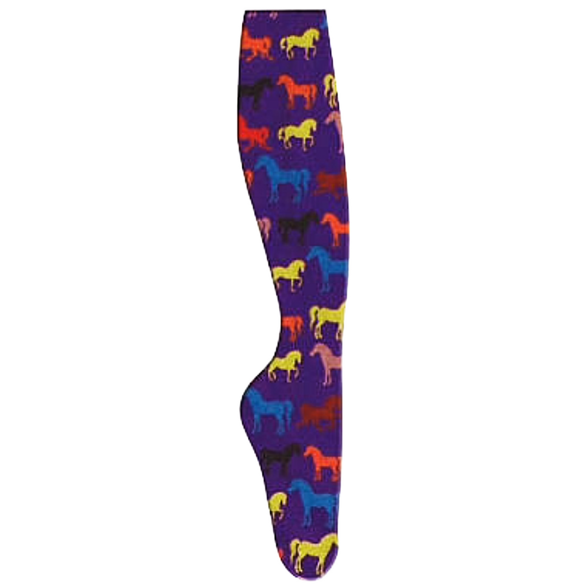 Rainbow & Purple Horses | Zocks Boot Socks | Ovation