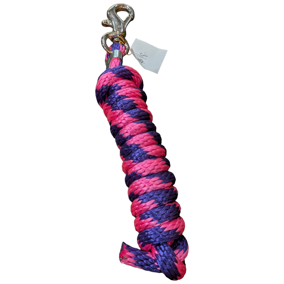 Pink & Purple | Poly Lead Rope | 10' | Bull Snap