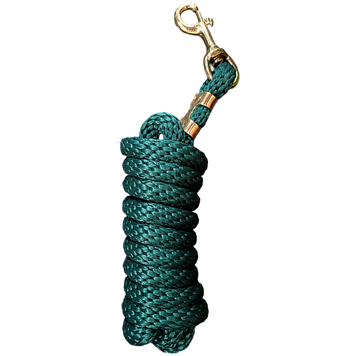 Hunter Green | Poly Lead Rope | 9' | Bolt Snap