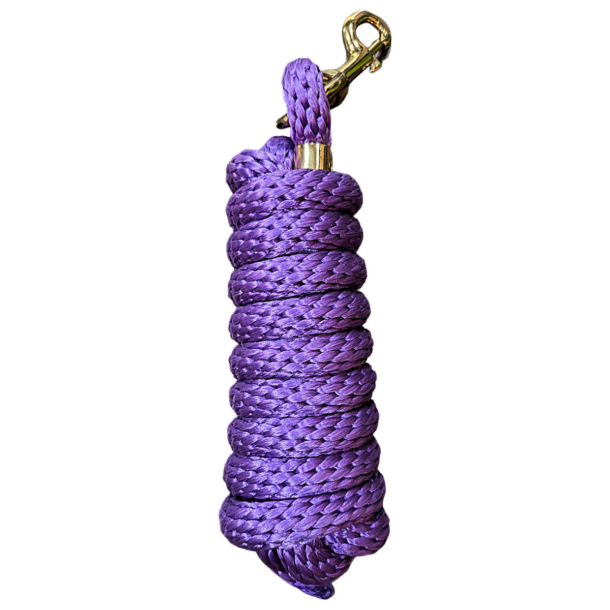 Purple | Poly Lead Rope | 9' | Bolt Snap