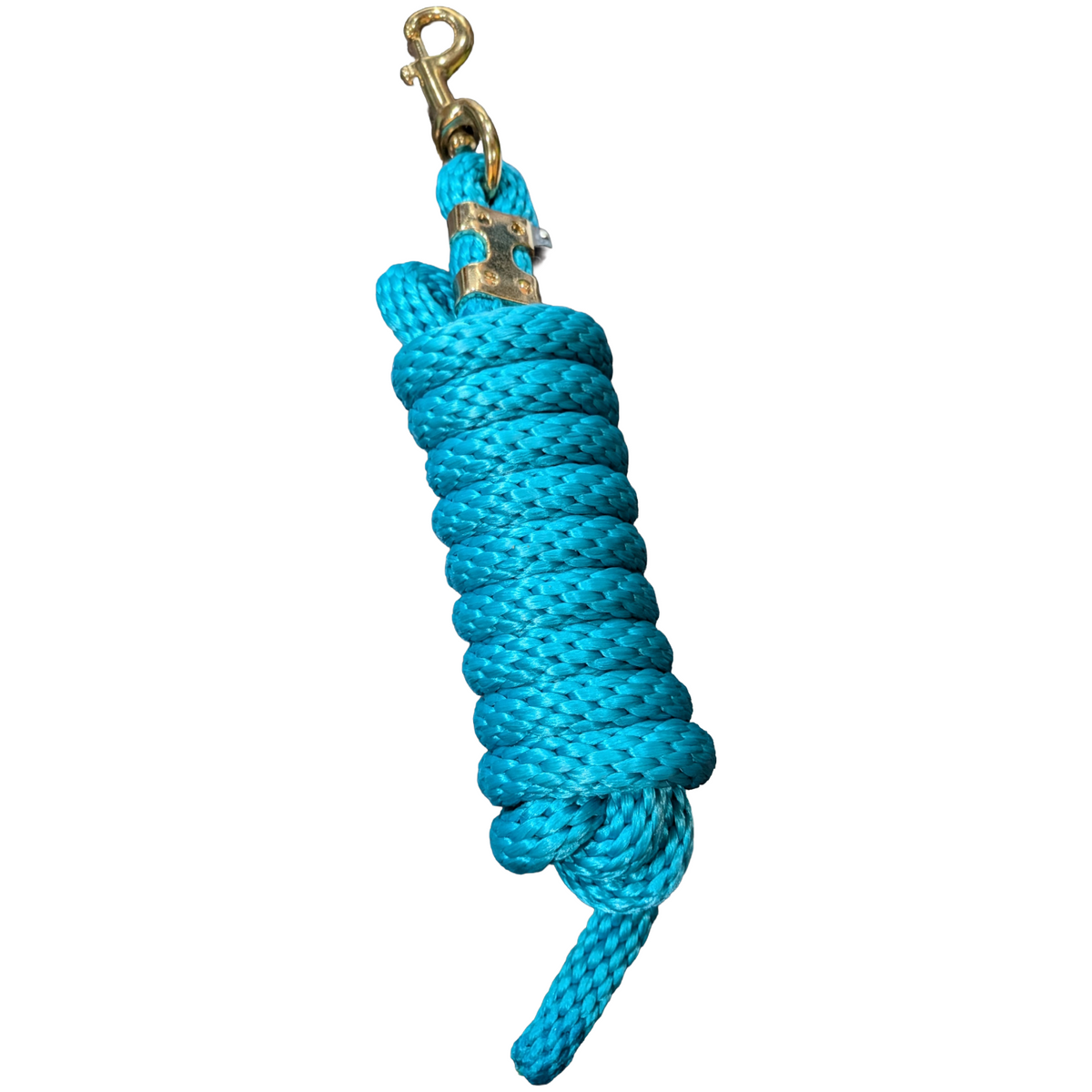 Aqua | Poly Lead Rope | 9' | Bolt Snap