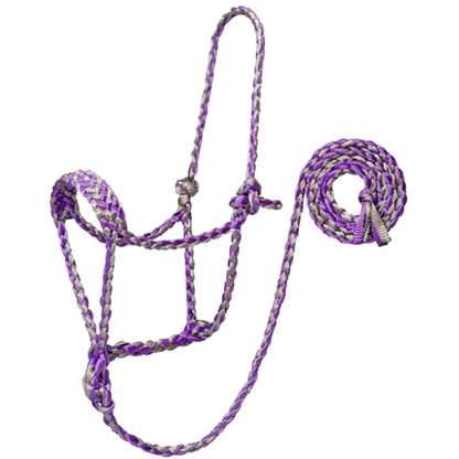 Mule Tape Halter With Lead Rope