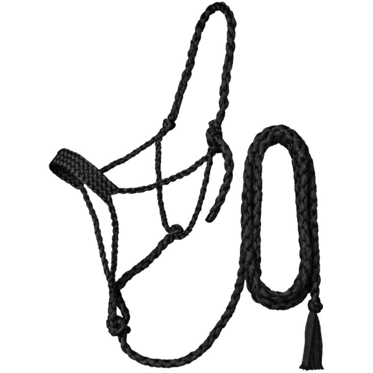 Mule Tape Halter With Lead Rope