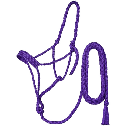 Mule Tape Halter With Lead Rope