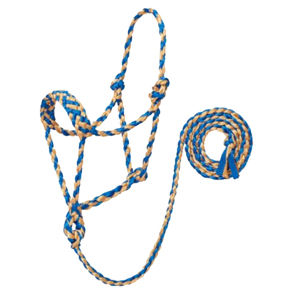 Mule Tape Halter With Lead Rope