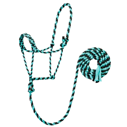Mule Tape Halter With Lead Rope