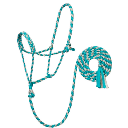Mule Tape Halter With Lead Rope