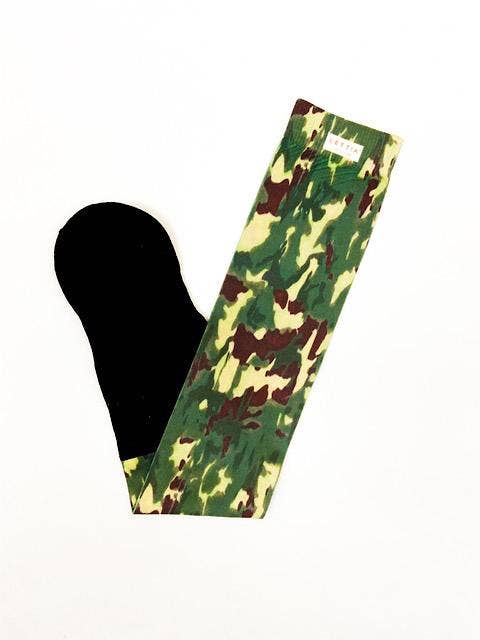 Camo Padded Boot Sock | Lettia
