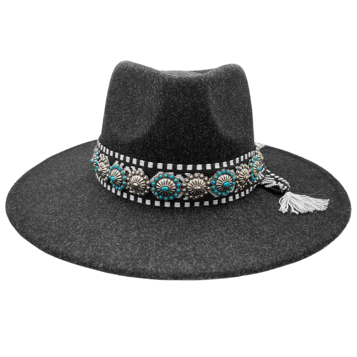 Sunny | Turquoise Sun Concho Hat Band