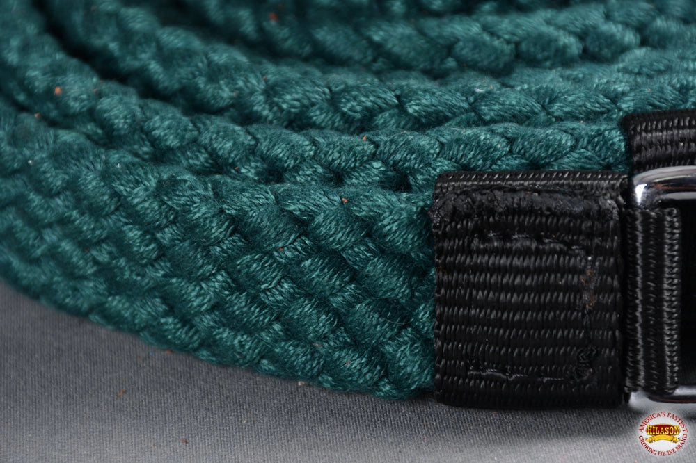 Cotton Flat Braided Clip-On Reins ~ Hilason