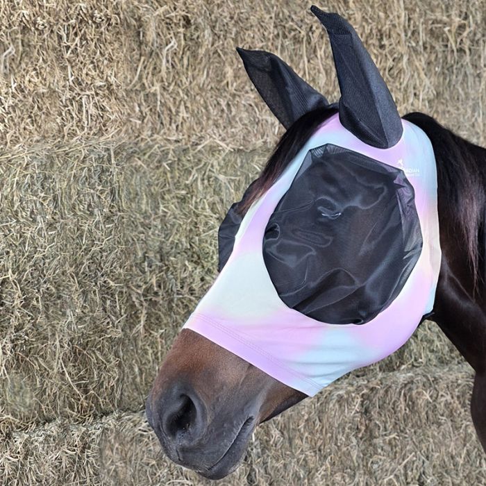 lycra Fly Mask With Zipper | Mini & Pony | Canadian Horsewear
