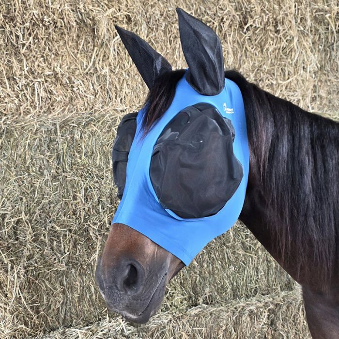 Lycra Fly Mask With Zipper | Canadian Horsewear