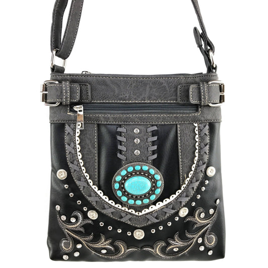 Annie | Black Crossbody Purse