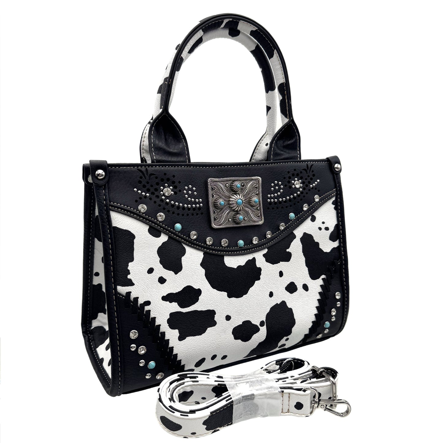 Mabel | Cow Print Crossbody Bag
