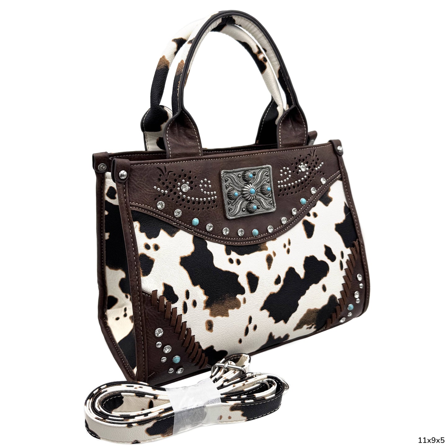 Mabel | Cow Print Crossbody Bag
