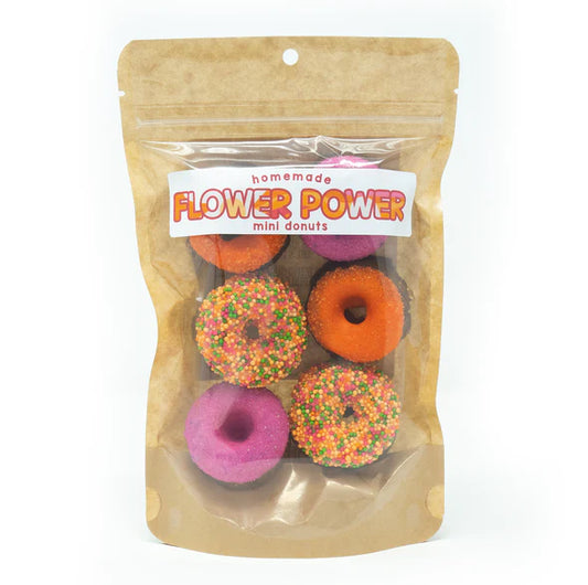 Flower Power Mini Donuts 6 pk ~ The Posh Pony