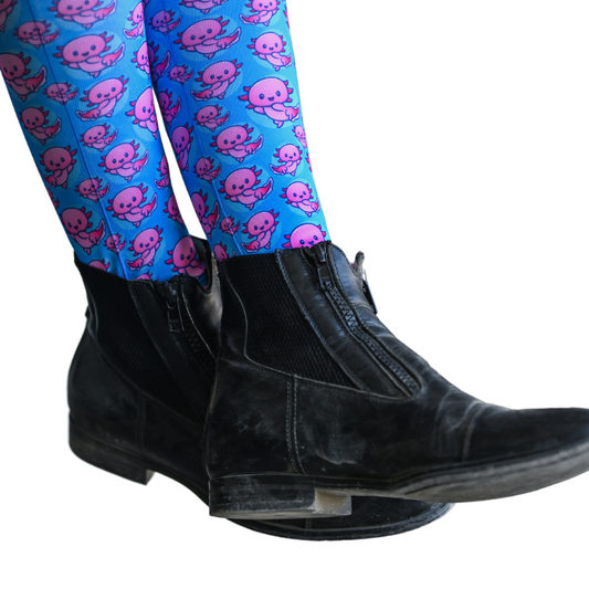 Axolotl ~ Pair & a Spare Boot Socks