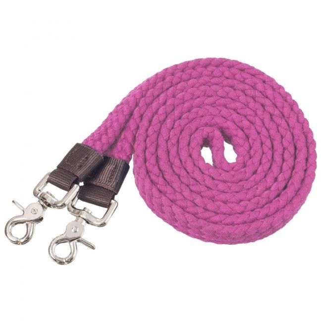 Cotton Flat Braided Clip-On Reins